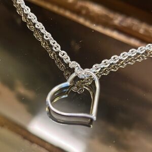 Open Heart Necklace